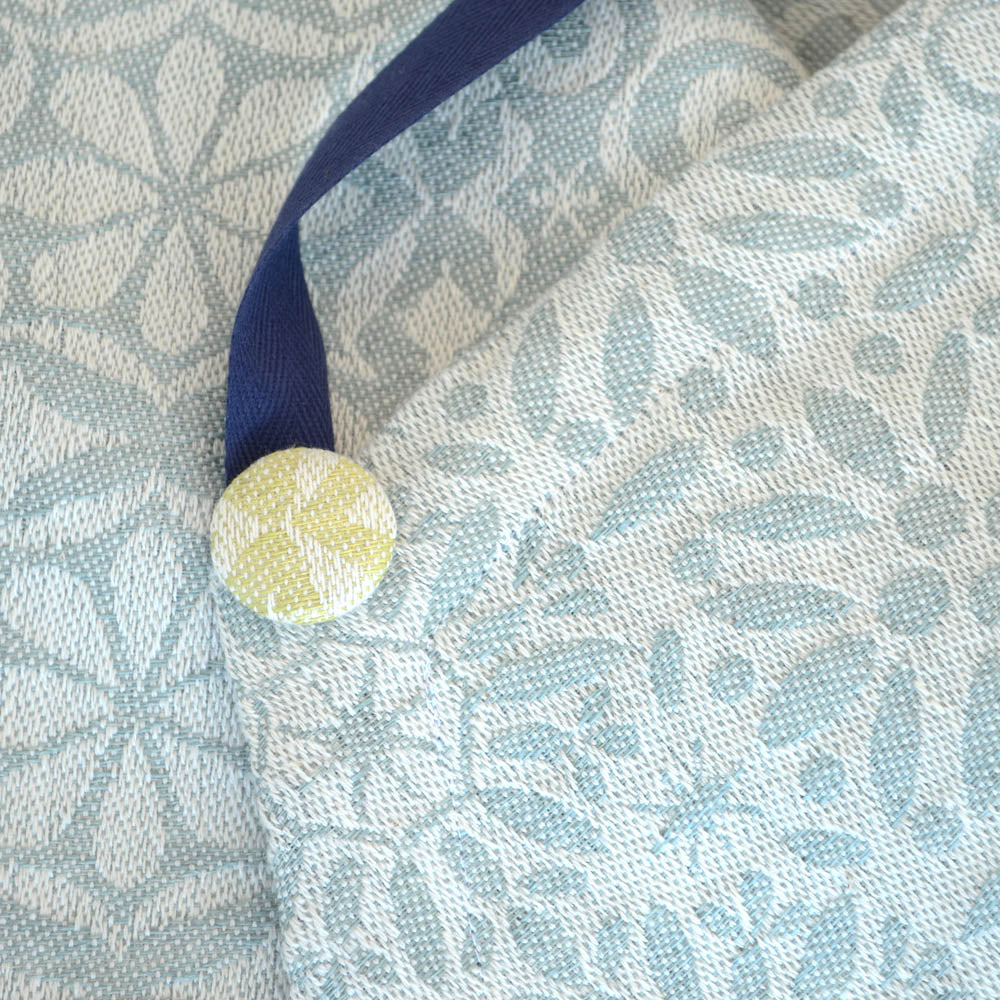 Jacquard Küchenschürze Blumenreigen
