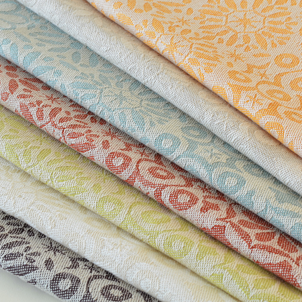 Jacquard Handtuch Blumenreigen