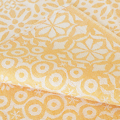 Jacquard Gästehandtuch Blumenreigen