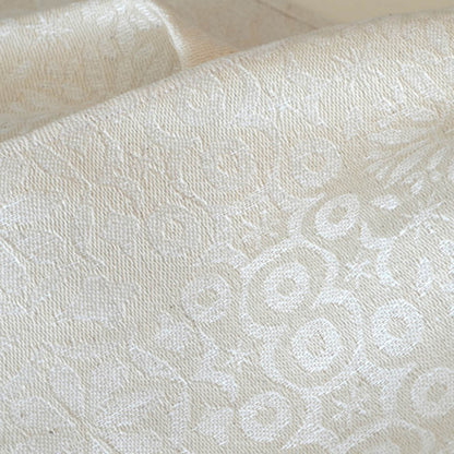 Jacquard Gästehandtuch Blumenreigen