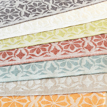 Jacquard Gästehandtuch Blumenreigen