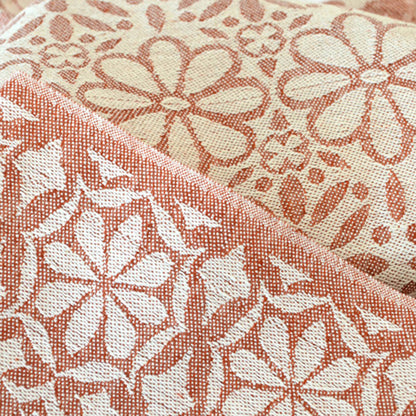 Jacquard Gästehandtuch Blumenreigen
